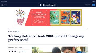 ATAR results: How to change your preferences - The Age