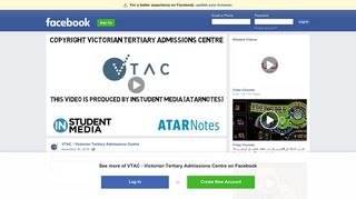 VTAC - Victorian Tertiary Admissions Centre - Creating a VTAC ...
