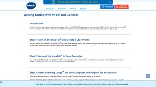 Getting Started with VTech Kid Connect - Best Kids Tech Toys ...