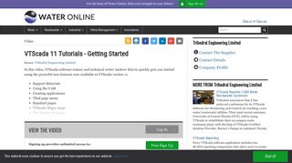 VTScada 11 Tutorials - Getting Started - Water Online