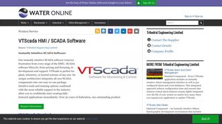 VTScada HMI / SCADA Software - Water Online