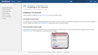 Creating a VU Account - Virtual University - Institute for Clinical and ...