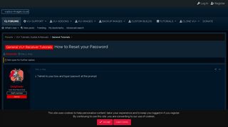 General VU+ Receiver Tutorials - How to Reset your Password ...