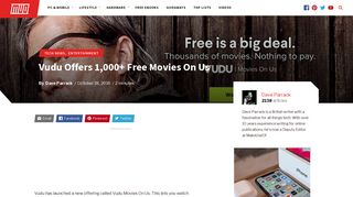 Vudu Offers 1,000+ Free Movies On Us - MakeUseOf