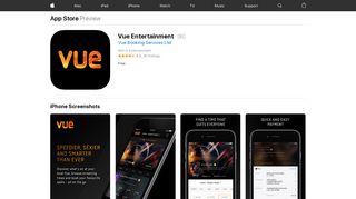 Vue Entertainment on the App Store - iTunes - Apple