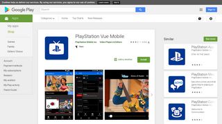 PlayStation Vue Mobile - Apps on Google Play