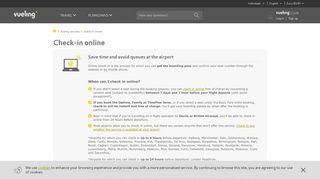 Check-in online - Vueling