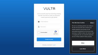Sign up - Vultr.com