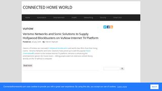 vunow | CONNECTED HOME WORLD