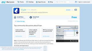 Vuze 5.7.6.0 free download for Mac | MacUpdate