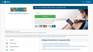Verdigris Valley Electric Cooperative (VVEC): Login, Bill Pay ... - Doxo