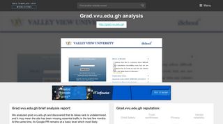 Grad Vvu. iSchool Login - Popular Website Reviews - FreeTemplateSpot