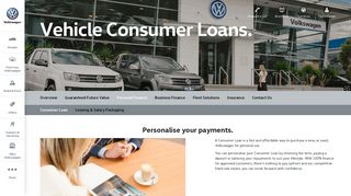 Consumer Loan | Personal Finance | Volkswagen Australia