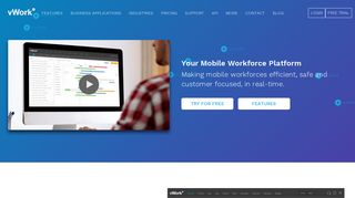 Mobile Workforce Management Software Solutions | vWork App