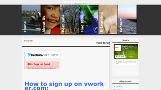 Earn money online Easily: How to sign up on vworker.com:(Make ...