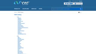 VWR Catalog | VWR