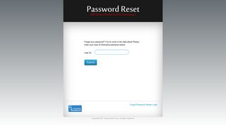 VX Password Reset