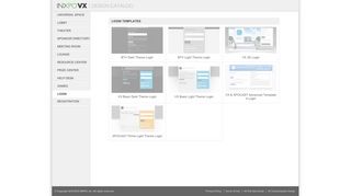 VX Design Catalog | Login