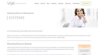 Marketing Resource Management Systems - Main| Vya Vya