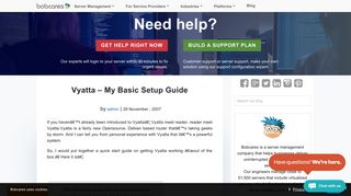 Vyatta - My Basic Setup Guide - Bobcares