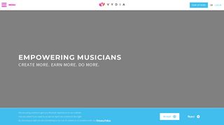 Monetize Your Music Videos - Music Video Publishing and ... - Vydia