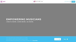 Monetize Your Music Videos - Music Video Publishing and ... - Vydia