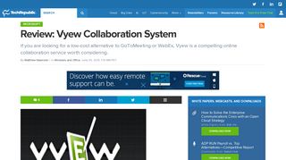Review: Vyew Collaboration System - News, Tips, and Advice for ...