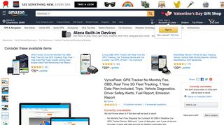 Amazon.com: GPS Tracker for Fleet: No Monthly Fees Vyncs Fleet ...