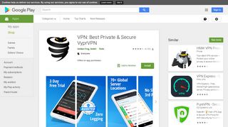 VPN: Best Private & Secure VyprVPN - Apps on Google Play