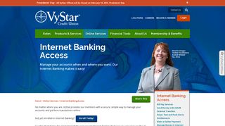 Internet Banking Access | VyStar Credit Union