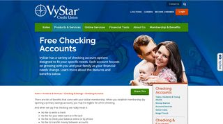 Checking Accounts | VyStar Credit Union