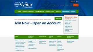 Becoming a New Member | VyStar Credit Union