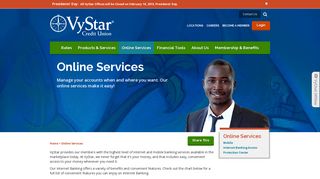 Online Services | VyStar Credit Union