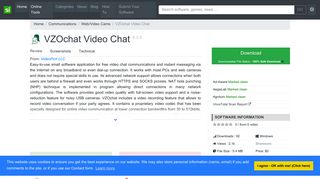 VZOchat Video Chat - standaloneinstaller.com