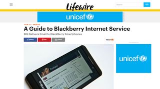 Understanding BlackBerry Internet Service - Lifewire