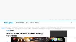 How to Disable Verizon's Wireless Tracking Supercookie - Tom's Guide