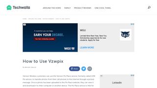 How to Use Vzwpix | Techwalla.com