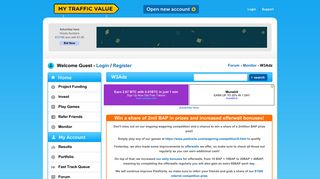 W3Adz - My Traffic Value: Category Topics