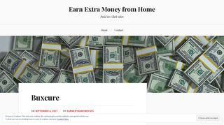 Buxcure – Earn Extra Money from Home