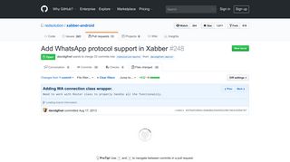 Add WhatsApp protocol support in Xabber by davidgfnet · Pull ...