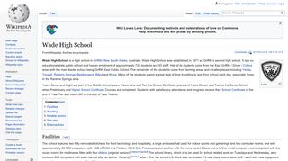 Wade High School - Wikipedia