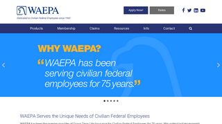 WAEPA | Group Term Life Insurance for Federal Employees