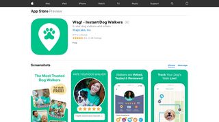 Wag! - Instant Dog Walkers on the App Store - iTunes - Apple