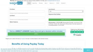 Is PaydayUk the right payday loan service for you? - Wageme.com ...