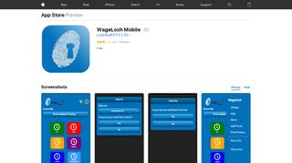 WageLoch Mobile on the App Store - iTunes - Apple