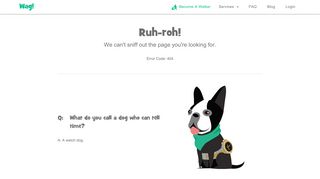 Sign Up | Wag!