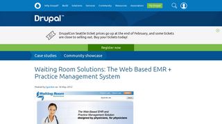 Waiting Room Solutions: The Web Based EMR + Practice ... - Drupal