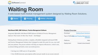 Waiting Room | Medical Practice Management Software | 2019 Reviews