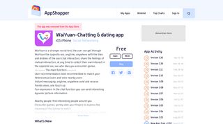 App Shopper: WaiYuan-Chatting & dating app (Social Networking)