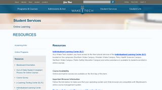 Resources | Wake Technical Community College